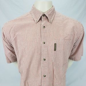 Columbia Men's Casual Plaid Button Down Shirt M